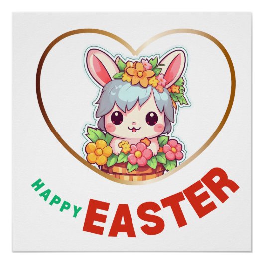 Happy Oaster - Egg Hunter Poster (Vorderseite)