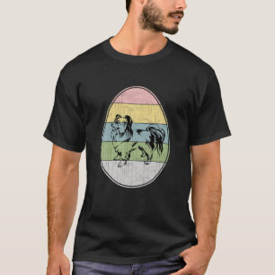Happy Oaster Egg Papillon Dog Grafische Ostern T-Shirt