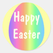 Happy Oaster Egg Sticker (Vorderseite)