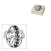 Happy Oaster Egg Zeichnend Gummistempel (Stempel)