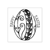 Happy Oaster Egg Zeichnend Gummistempel (Prägung)