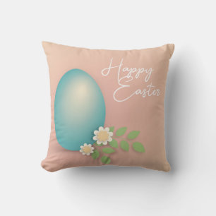 Happy Oaster Egge pastellfarben floral Kissen