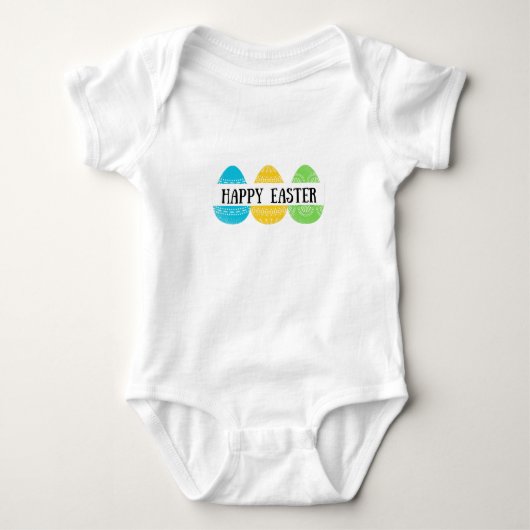 Happy Oaster Eggs 2 Baby Strampler (Vorderseite)