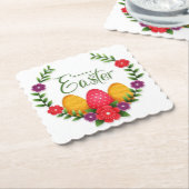 Happy Oaster Eggs Blume-23798 Untersetzer (angewinkelt)