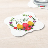 Happy Oaster Eggs Blume-23798 Untersetzer (angewinkelt)