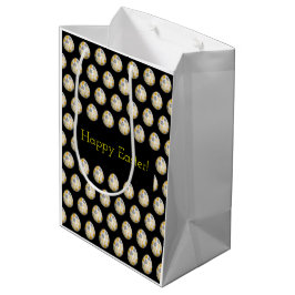 Happy Oaster Eggs Gemustert Stilvoll Mittlere Geschenktüte