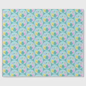 Happy Oaster Eggs Geschenkpapier (Flach)