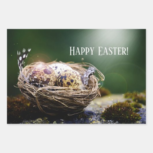 Happy Oaster Eggs Geschenkpapier Set (Vorderseite 3)