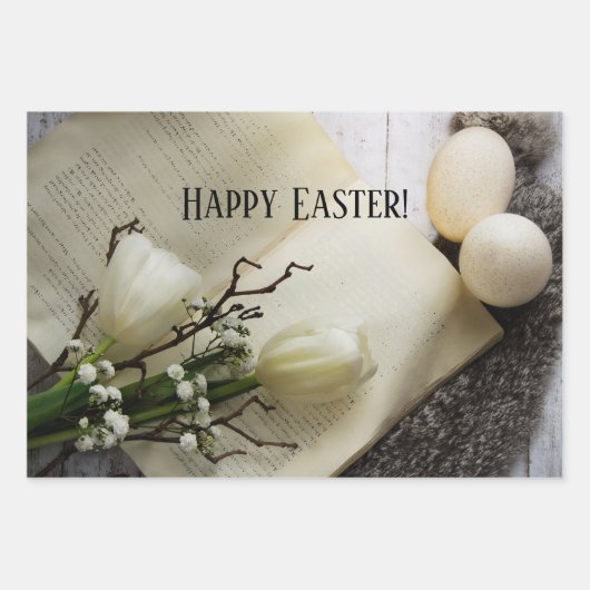 Happy Oaster Eggs Geschenkpapier Set (Vorderseite 2)