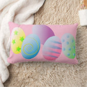 Happy Oaster Eggs Lendenkissen (Decke)