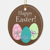 Happy Oaster Eggs Ornament Round (Links)
