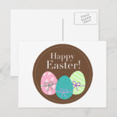 Happy Oaster Eggs Postkarte (Vorne/Hinten)