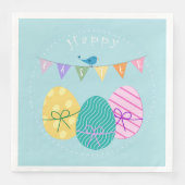 Happy Oaster Eggs Serviette (Vorderseite)