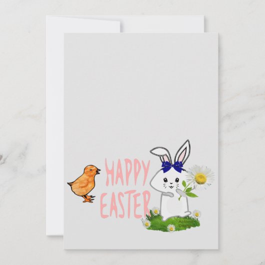 Happy Oaster Einladung (Vorderseite)