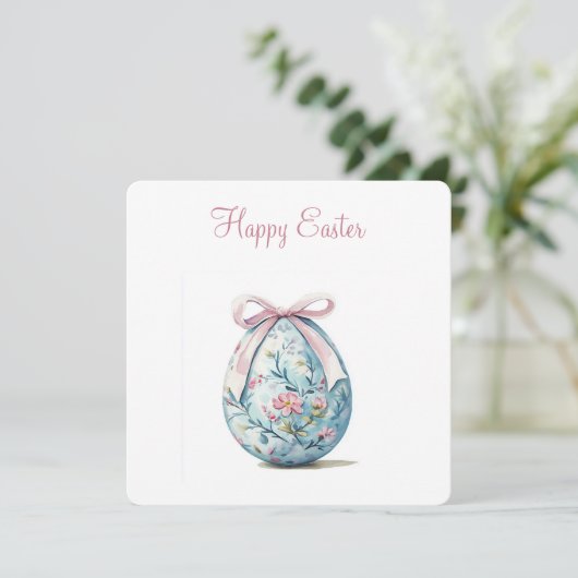 Happy Oaster Einladung (Stehend Vorderseite)