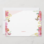 Happy Oaster Englisch / Griechisch Einladung (Rückseite)