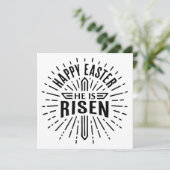 Happy Oaster Er ist aufgestanden (Stehend Vorderseite)