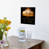 Happy Oaster Er ist drei Kreuze Risen Foliendrucke (Ablage(Küche))