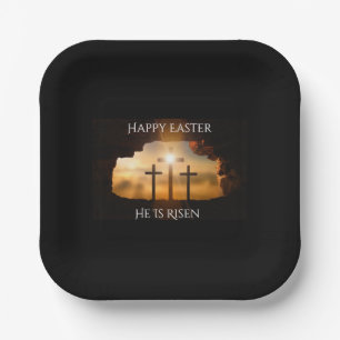 Happy Oaster Er ist drei Kreuzfahrten Urlaub Risen Pappteller