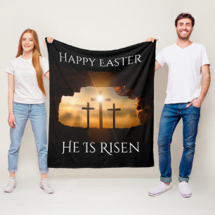 Happy Oaster er ist Risen Urlaub Fleecedecke