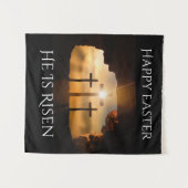 Happy Oaster er ist Risen Urlaub Wandteppich (Vorderseite (Horizontal))