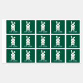 Happy Oaster Etiketten (Blatt)