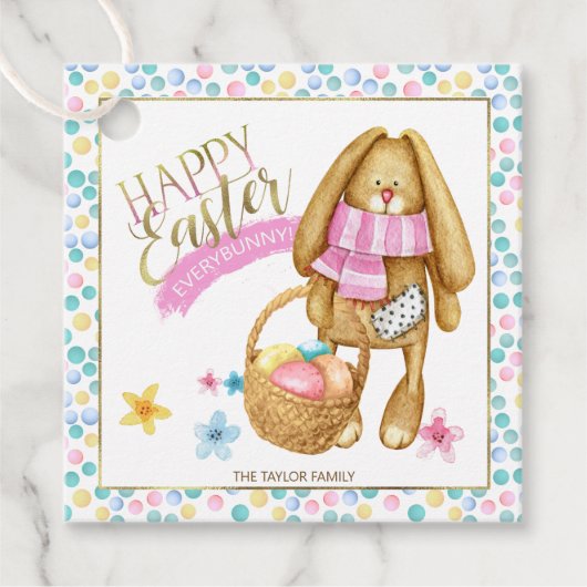 Happy Oaster Everybunny ID640 Geschenkanhänger (Vorderseite)