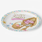 Happy Oaster Everybunny ID640 Pappteller (Schrägansicht)