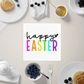 Happy Oaster farbenfrohe Tischeinstellung Serviette