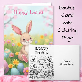 Happy Oaster | Farbseite Karte