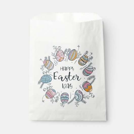 Happy Oaster Favor Bag Geschenktütchen (Vorderseite)