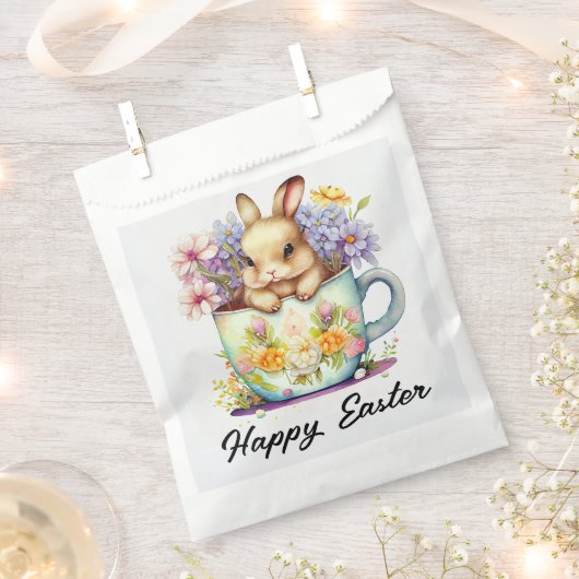 Happy Oaster Favor Bag Geschenktütchen (Ausgeschnitten)