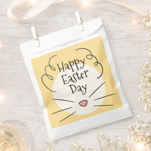 Happy Oaster Favor Bag Geschenktütchen (Ausgeschnitten)