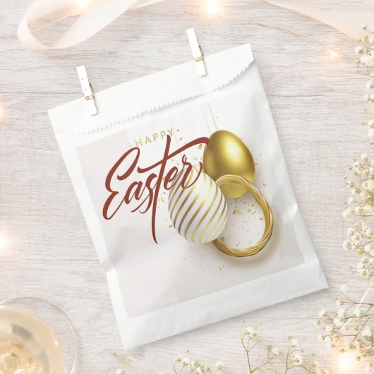 Happy Oaster Favor Bag Geschenktütchen (Ausgeschnitten)