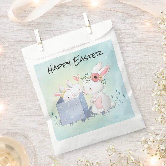 Happy Oaster Favor Bag Geschenktütchen (Ausgeschnitten)