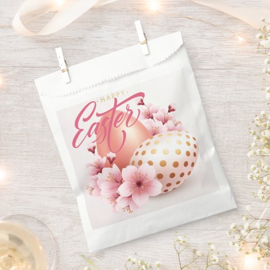 Happy Oaster Favor Bag Geschenktütchen (Ausgeschnitten)