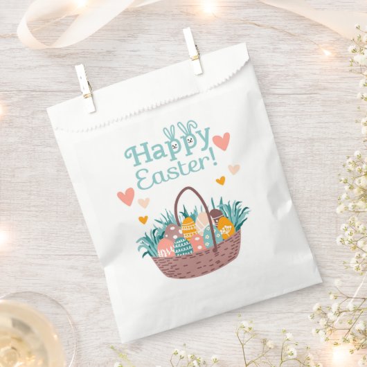 Happy Oaster Favor Bag Geschenktütchen (Ausgeschnitten)