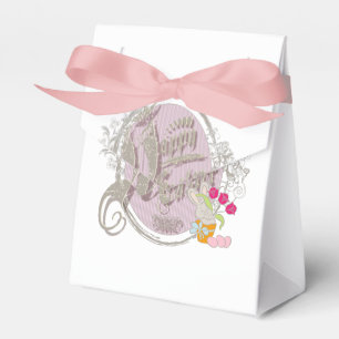Happy Oaster - Favor Box Geschenkschachtel