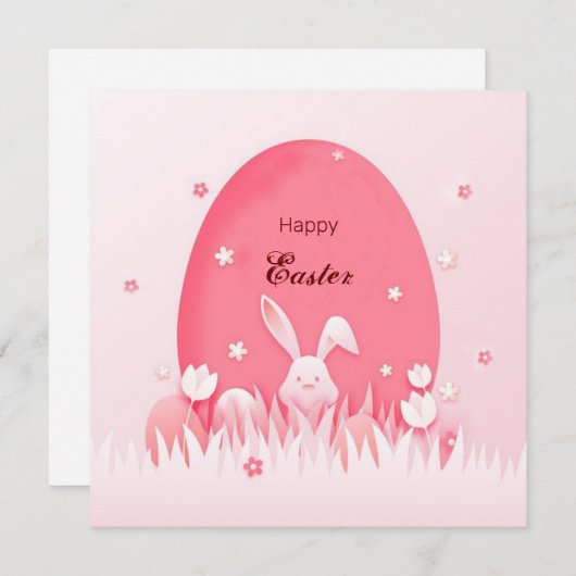 Happy Oaster Feiertagskarte (Vorne/Hinten)