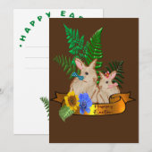Happy Oaster Feiertagskarte (Vorne/Hinten)