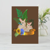 Happy Oaster Feiertagskarte (Stehend Vorderseite)