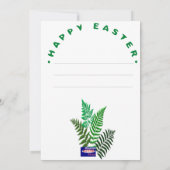 Happy Oaster Feiertagskarte (Rückseite)