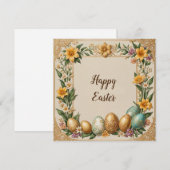Happy Oaster Feiertagskarte (Vorne/Hinten)