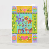 Happy Oaster Feiertagskarte (Vorderseite)