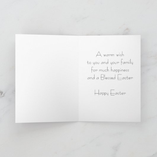 Happy Oaster Feiertagskarte (Innenseite)