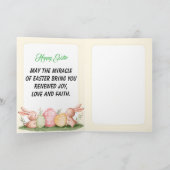 Happy Oaster Feiertagskarte (Innenseite)