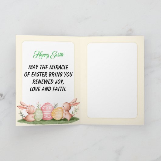 Happy Oaster Feiertagskarte (Innenseite)