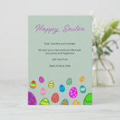 Happy Oaster Feiertagskarte (Stehend Vorderseite)