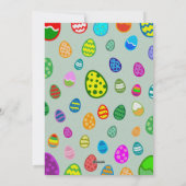 Happy Oaster Feiertagskarte (Rückseite)