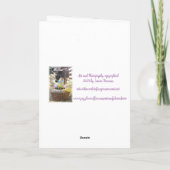 "Happy Oaster" Feiertagskarte (Rückseite)